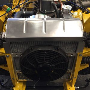 Vertical flow Alloy radiator for early MG Midget and Austin Healey Sprite